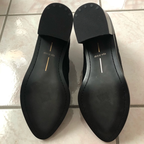 NEW Dolce Vita Textured Ankle Pointed Toe Booties - Picture 8 of 8